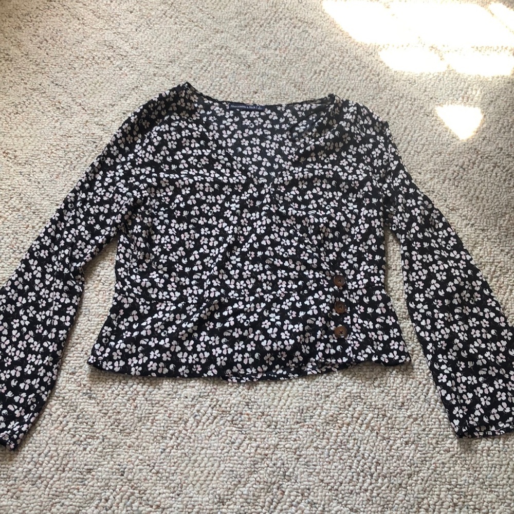Abercrombie wrap top